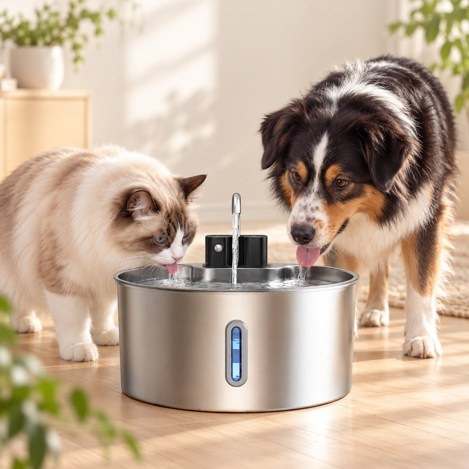 Une eau accessible à plusieurs animaux