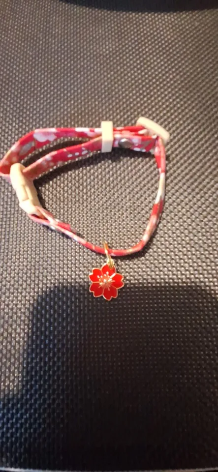 Photo client du collier sakura japonais