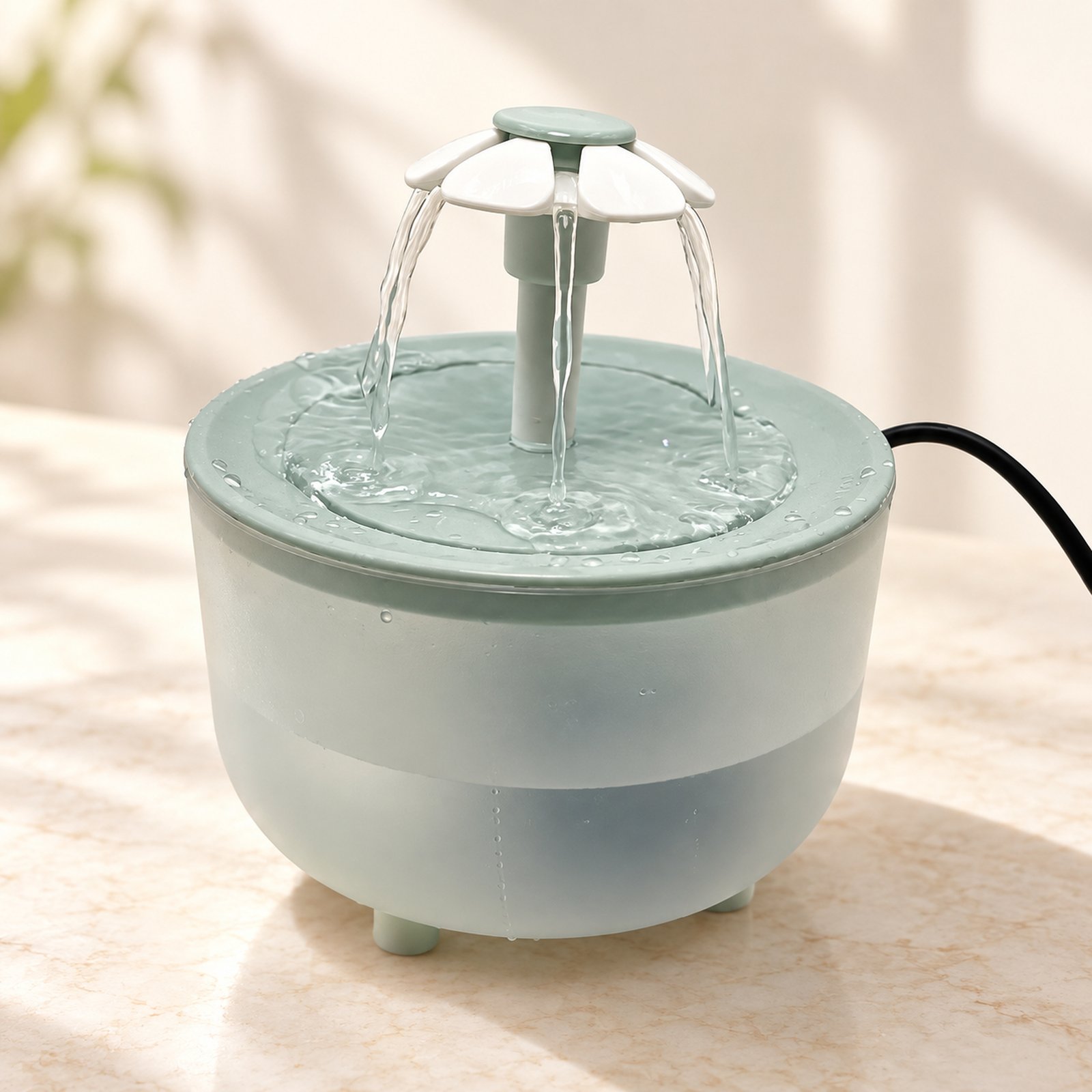 Fontaine à Eau Silencieuse pour Chat – 1,2 L