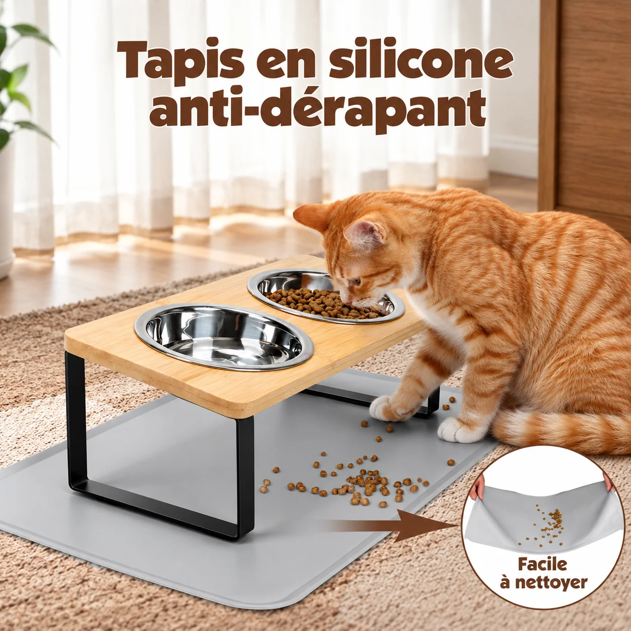 Ce qui tombe reste sur le tapis