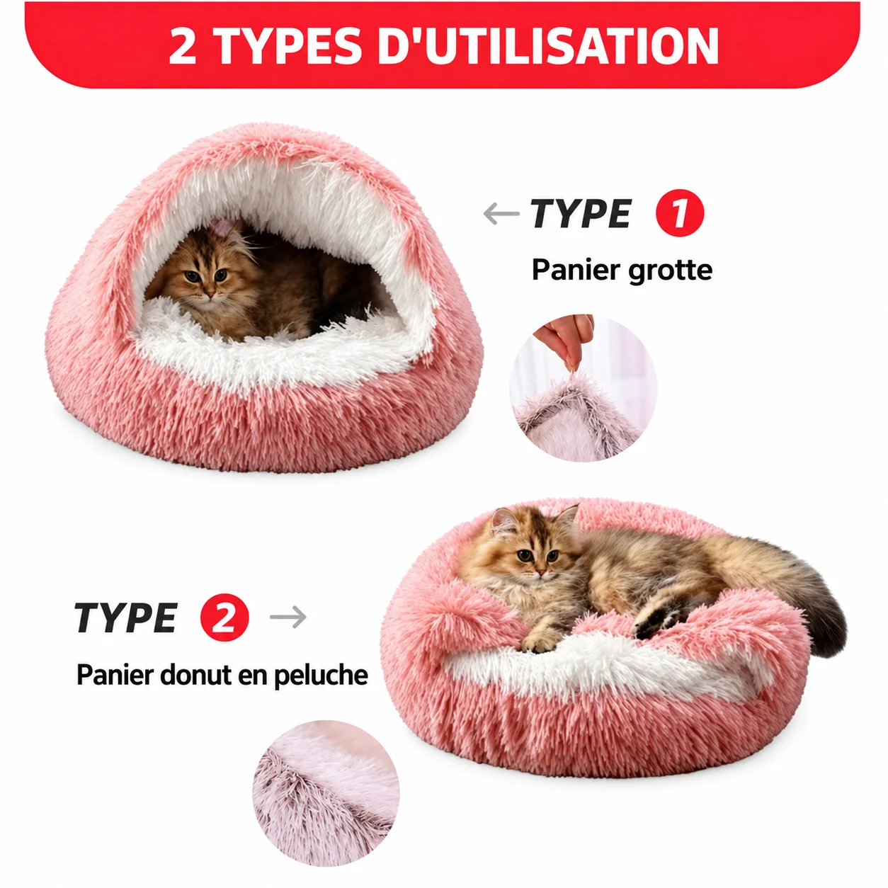 Une grotte, ou juste un coussin