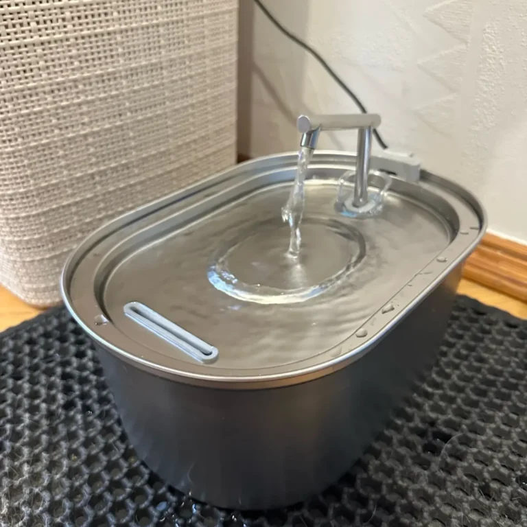 Photo client : la fontaine en place dans une cuisine