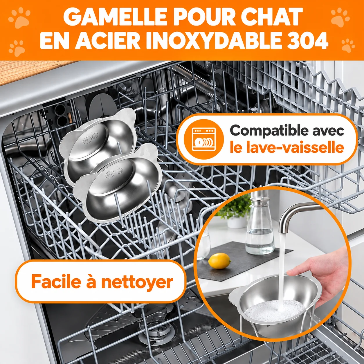 Le bol se retire, et c'est réglé