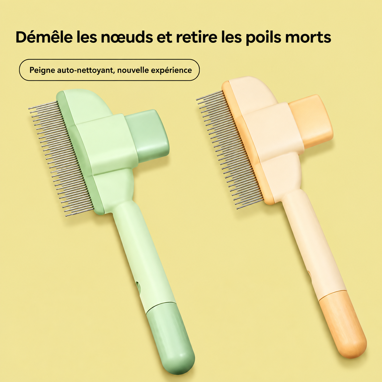 Les petits nœuds se travaillent doucement